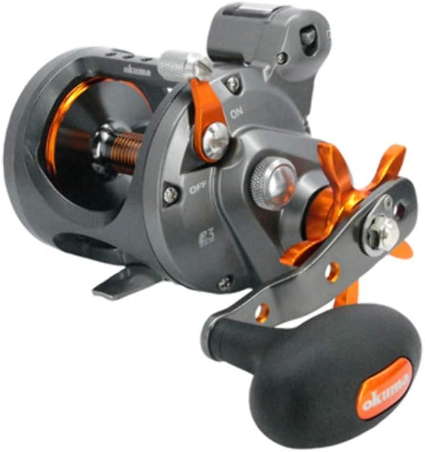 Okuma Cold Water Linecounter Trolling Reel for Reliable Deep Sea Perfo