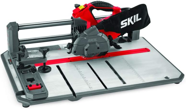 SKIL Flooring Saw with 36T Contractor Blade, Red & Black Design