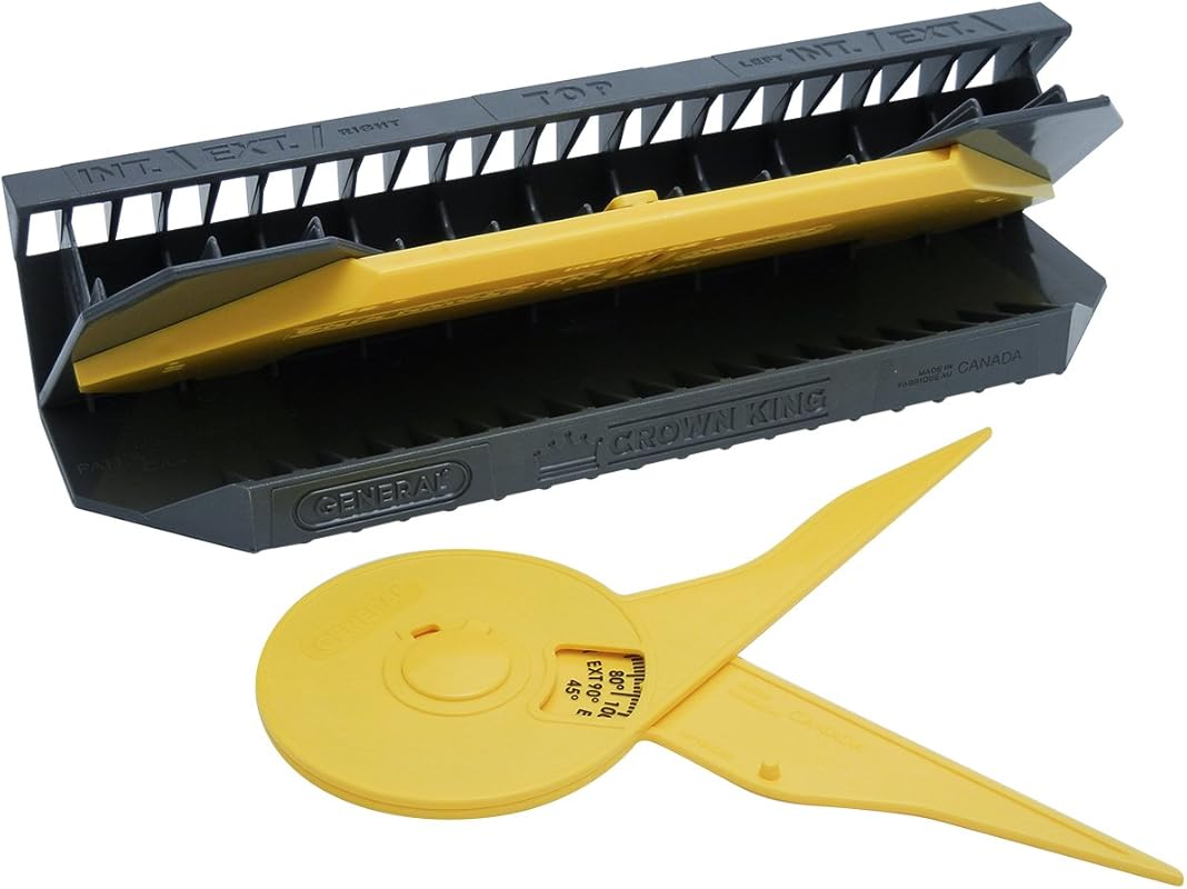General Tools Crown King Molding Cutting Jig #881 Yellow