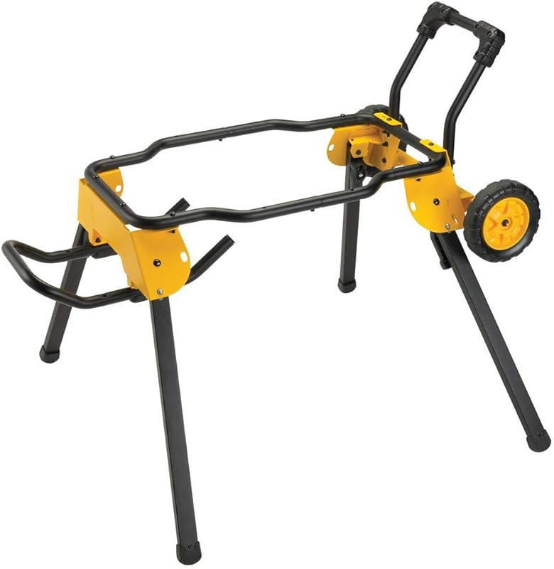 DEWALT DWE74911 Rolling Table Saw Stand - Durable Portable Design with