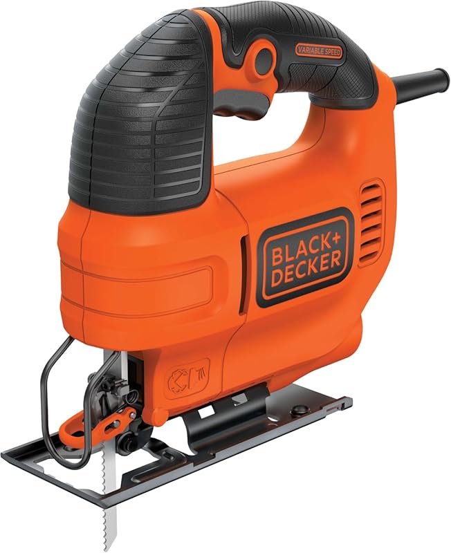 BLACK+DECKER 4.5-Amp Jig Saw – Compact and Powerful (BDEJS300C)
