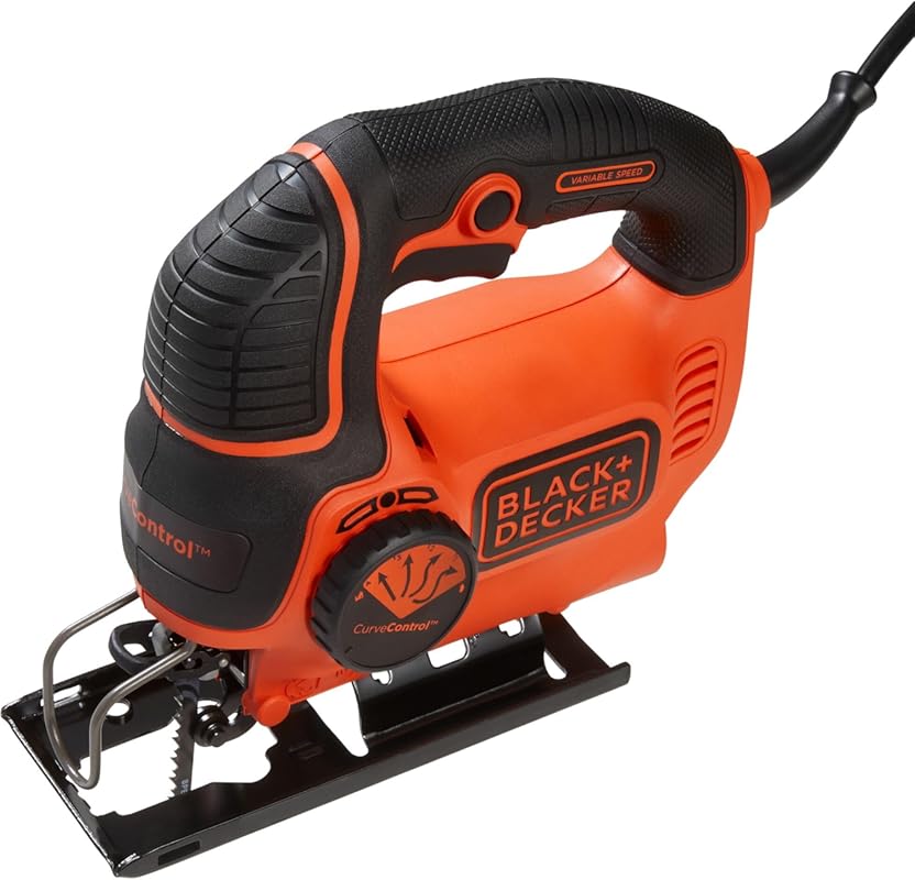 BLACK+DECKER 5-Amp Jig Saw with 3,000 Blade Speed & 45° Beveled Cuts