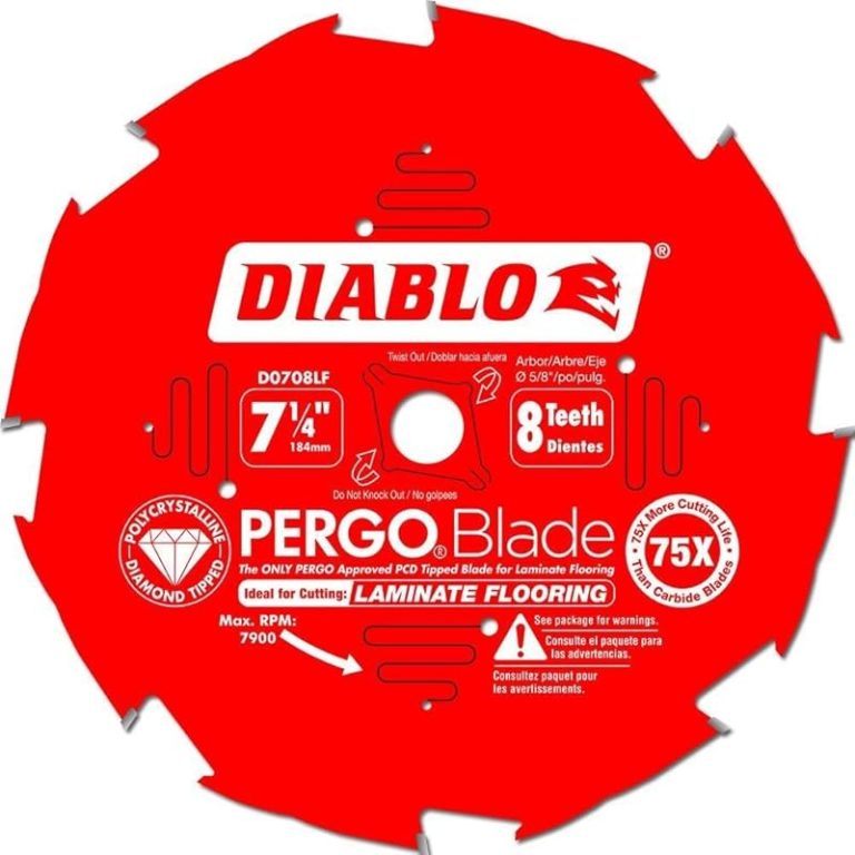 Best Saw Blades For Cutting Pergo