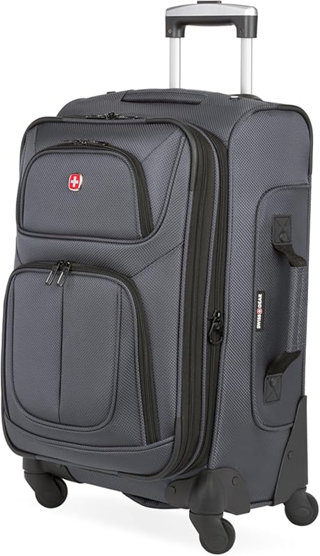 SWISSGEAR Sion Softside Expandable Spinner Luggage Durable Lightweight