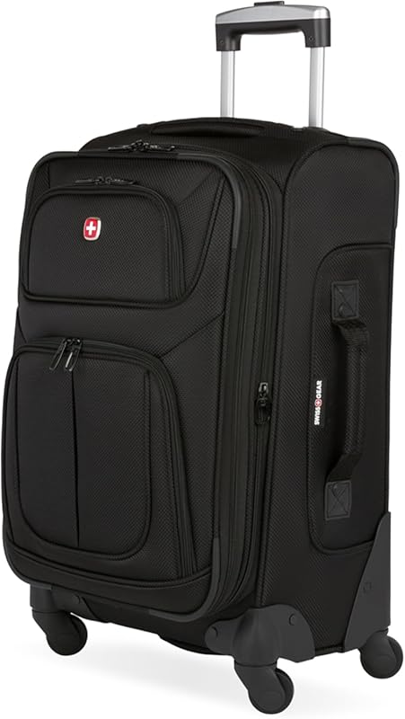 SWISSGEAR Sion Softside Expandable Spinner Luggage, Durable Lightweigh