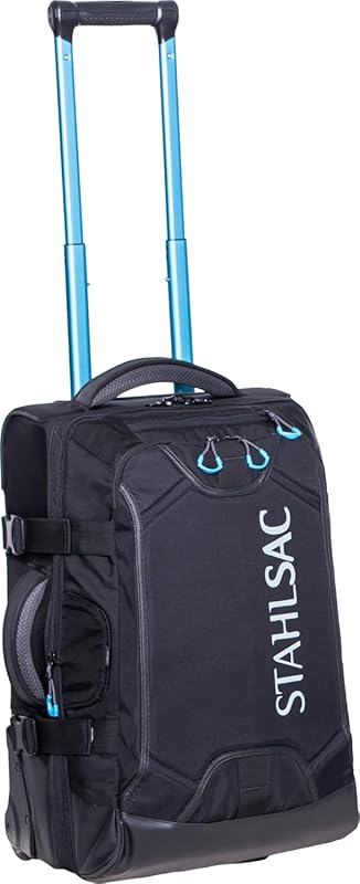 Stahlsac Steel Wheeled Bag with Wet & Dry Compartments, Durable 22