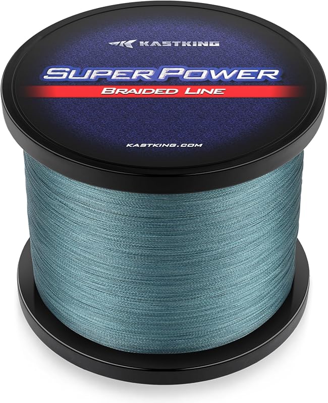 KastKing SuperPower Braided Fishing Line - Zero Stretch, Smaller Diame