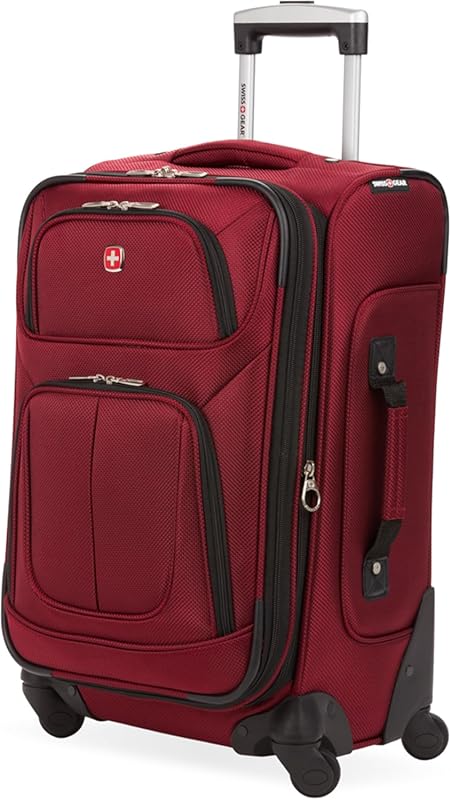 SwissGear Sion 21-Inch Expandable Softside Carry-On with Spinner Wheel