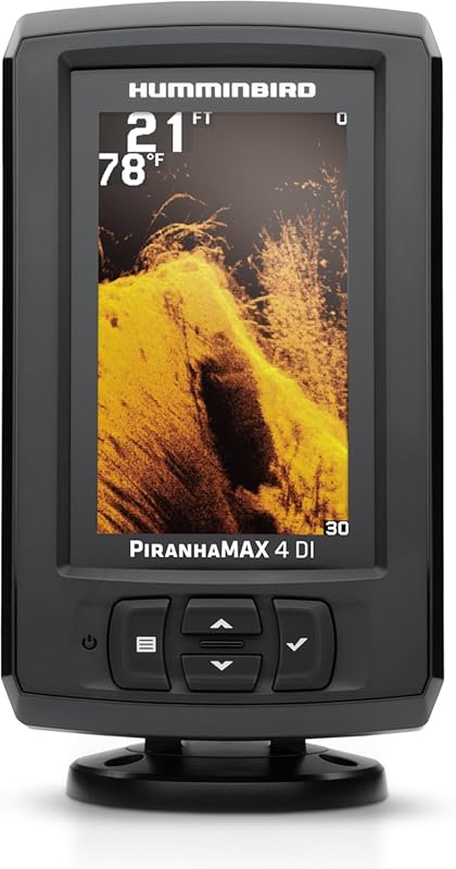 Humminbird PiranhaMAX 4 Down Imaging Fish Finder for Clear Underwater 