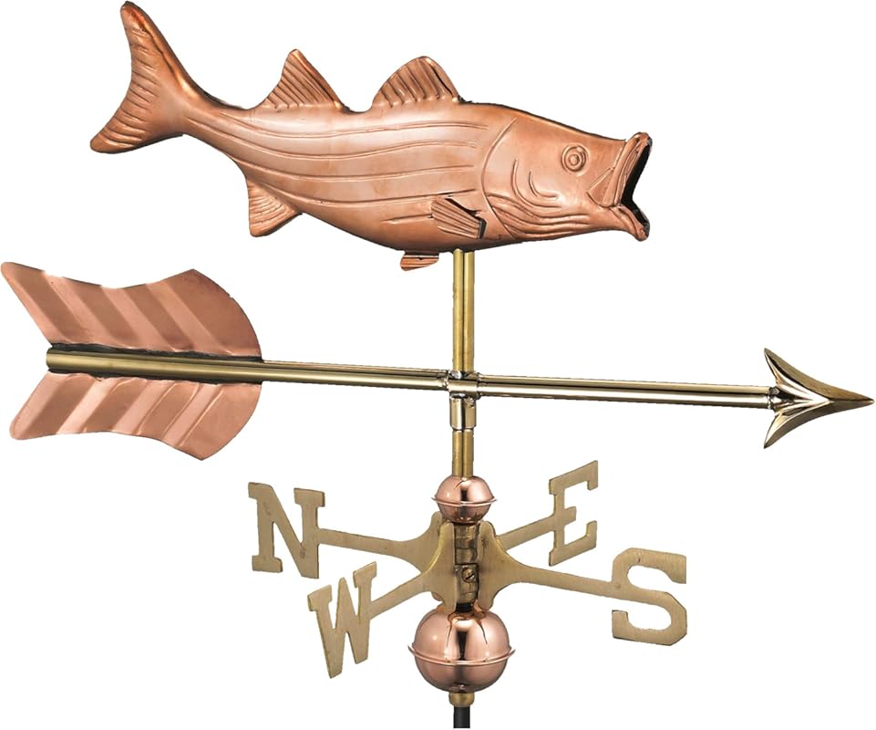 Good Directions Bass Weathervane