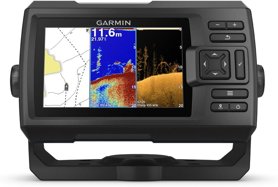 Garmin STRIKER 5CV GPS Fishfinder with CHIRP Sonar and Built-In Contours Mapping