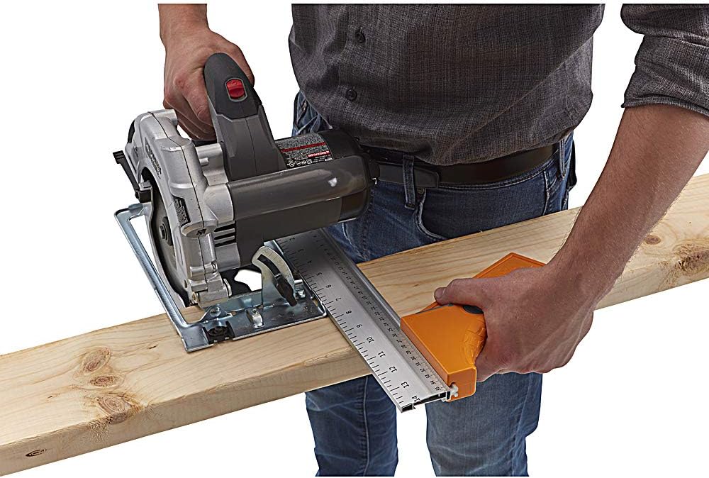 Bora 530416 QuickCut Circular Saw Guide with Rail Angle Assist 16in Du