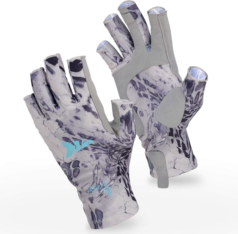 KastKing Sol Armis UPF50+ Sun Fishing Gloves for UV Protection & Outdo