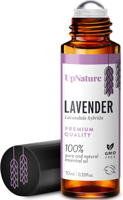 UpNature Pure Lavender Essential Oil Roll On – 100% Natural for Skin C