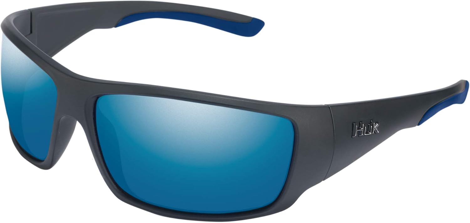 HUK Performance Polarized Sunglasses for Fishing, Sports & Outdoor Adv