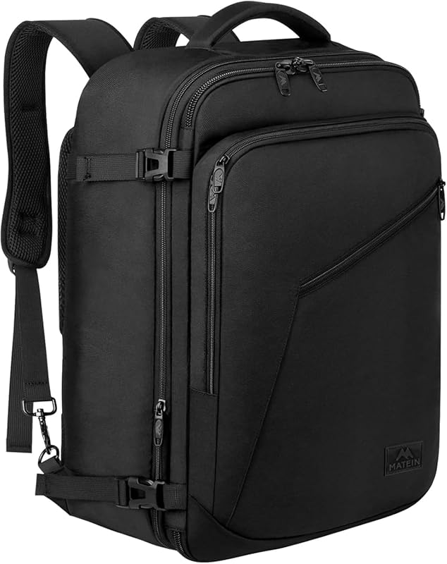 MATEIN Expandable 40L Travel Backpack, Airplane Approved Water-Resista
