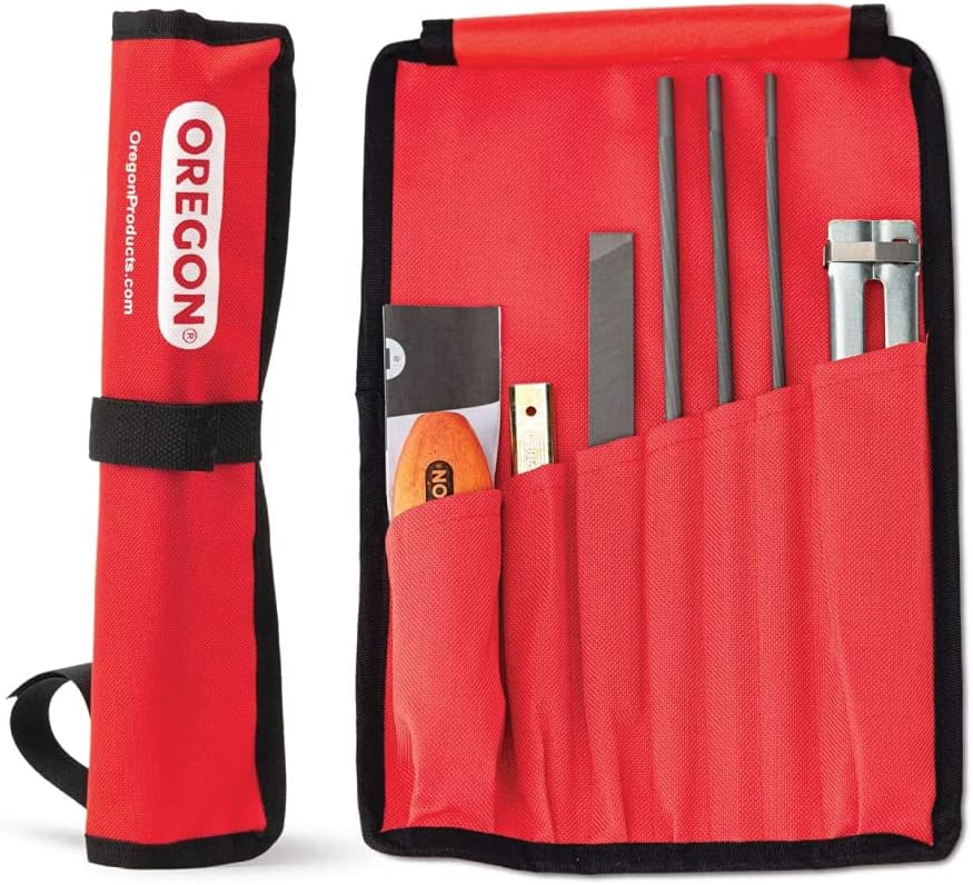 Oregon Universal 7pc Chainsaw Sharpening Kit with Round & Flat Files (