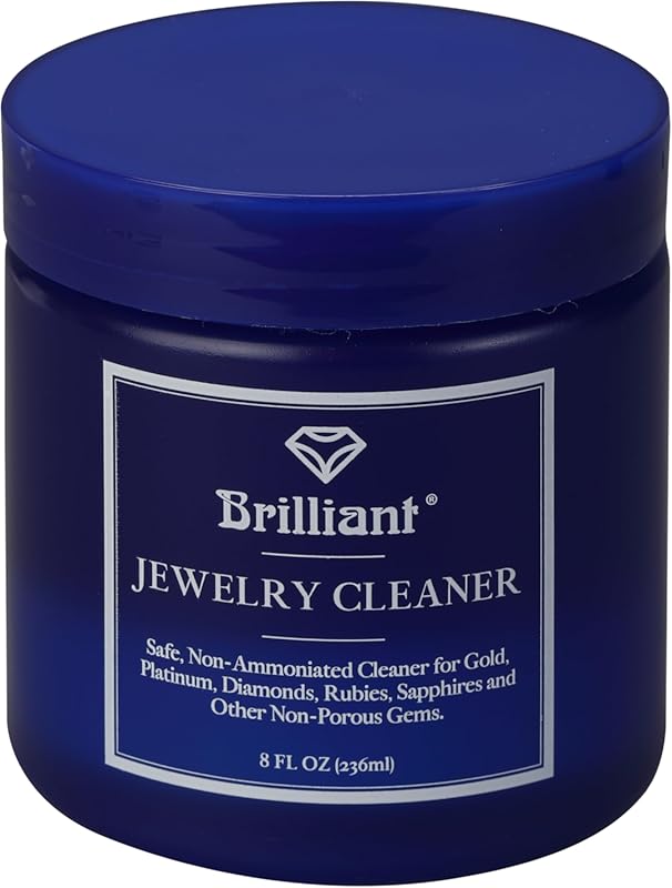 Brilliant Blue Liquid Jewelry Cleaner for Rings & Precious Metals