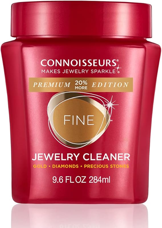 CONNOISSEURS Premium Edition 9.6oz Jewelry Cleaner (Fine/Silver/Delica