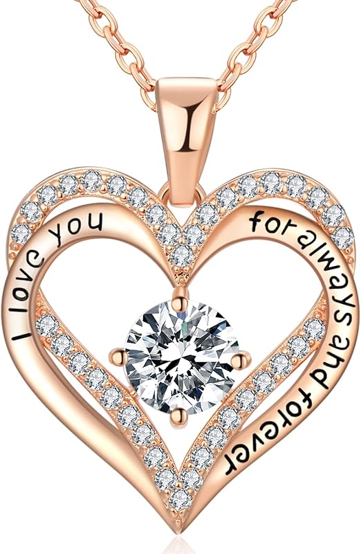 18K Rose Gold Necklace for Women - Versatile Birthday and Anniversary