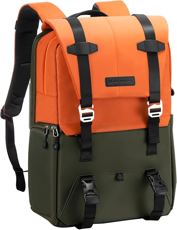K&F CONCEPT Large Capacity Camera Backpack with 15.6