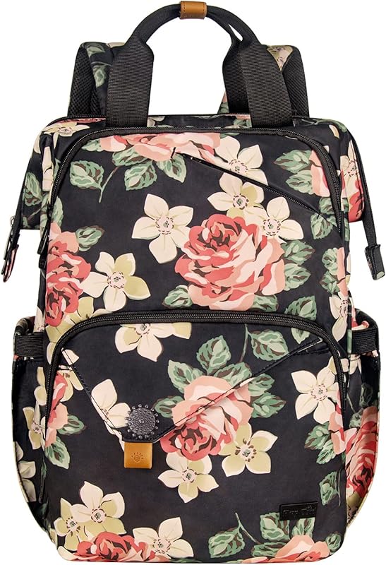Hap Tim Women's Travel Laptop Backpack with Cup Holder, Work & Nurse B