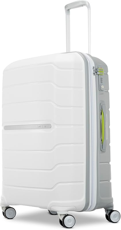 Lightweight Durable Expandable Hardshell Checked Suitcase with Dual 36