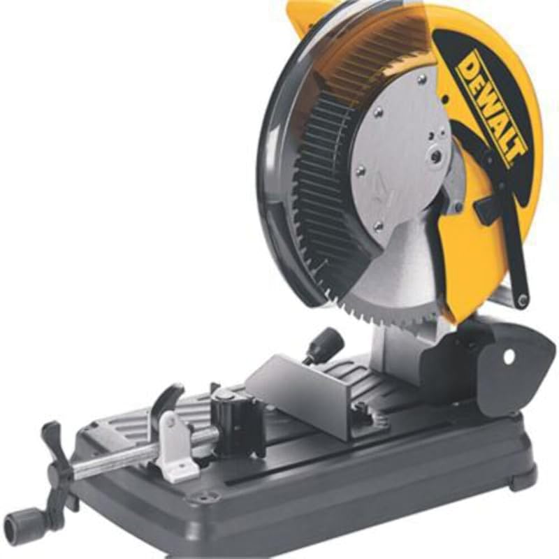 DEWALT DW872 14-Inch Metal Cutting Saw with Steel Blade for Precise Re