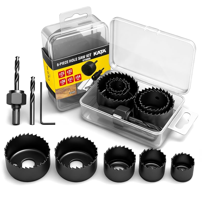 KATA 8-Piece Hole Saw Kit 1