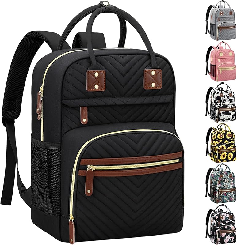 Tenot Waterproof Diaper Backpack with Insulated Pockets, Large Capacit