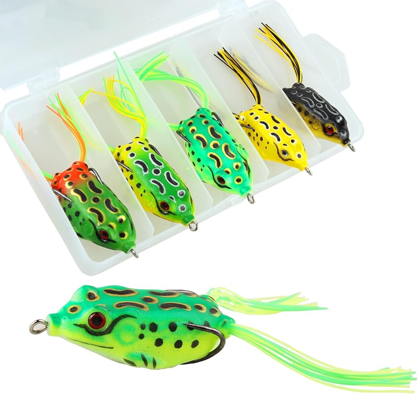 Soft Plastic Crawfish Lures Kit with Jig Heads – 25pcs/60pcs Creature