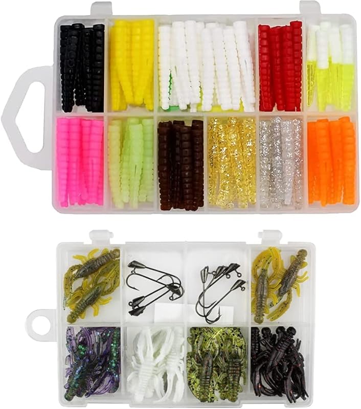 Trout Magnet Original 142pc Kit with 20 Hooks, 120 Bodies, Float & Sla