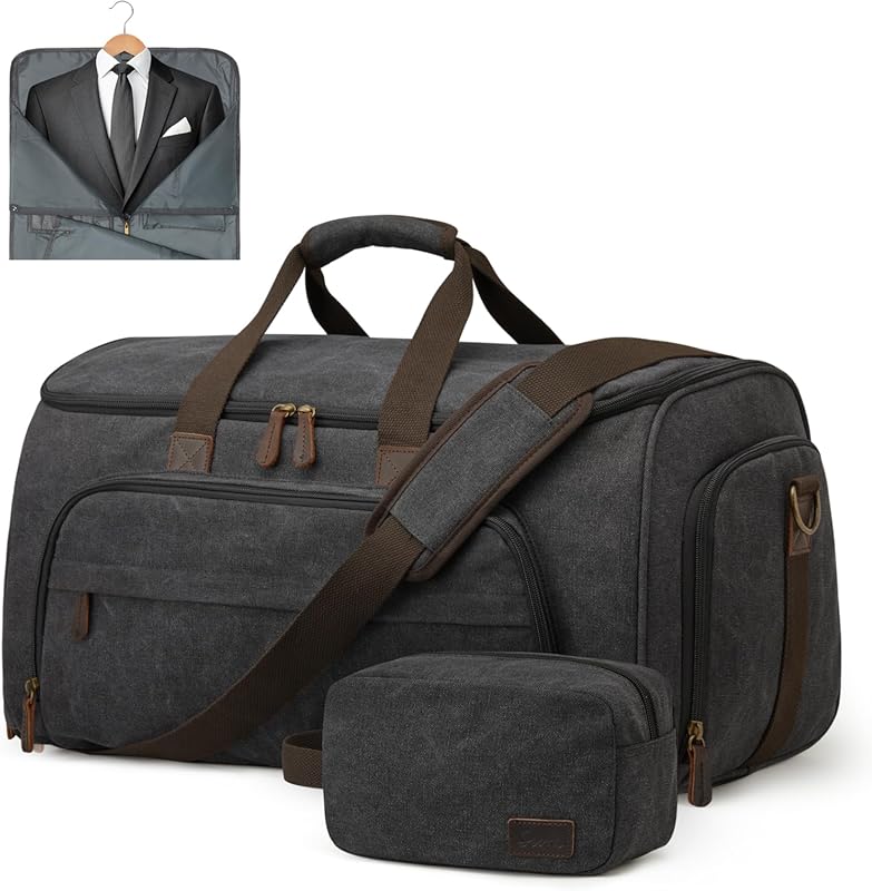 S-ZONE Carry On Convertible Garment Bag with Toiletry Bag for Business