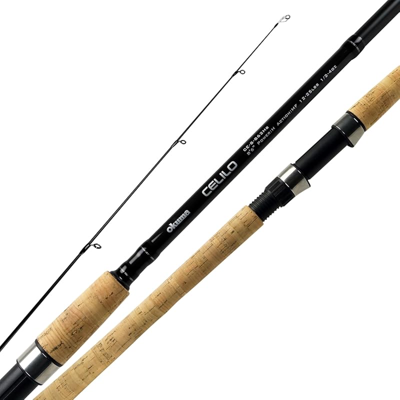 Okuma Celilo Salmon and Steelhead Lightweight Graphite Rod – Black CE-