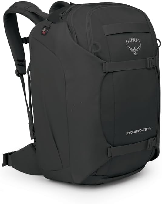 Osprey Sojourn Porter 46L Carry-On Travel Backpack with StraightJacket