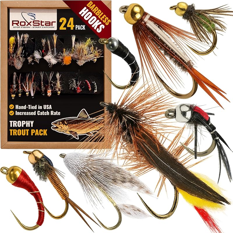 RoxStar Trophy Trout Fly Kit
