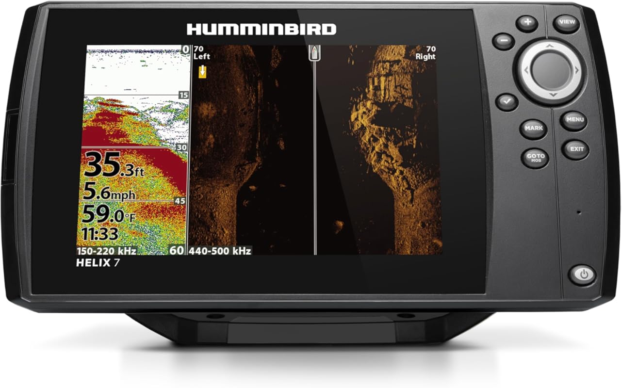 Humminbird Helix Series High-Resolution Fish Finder with MEGA Imaging
