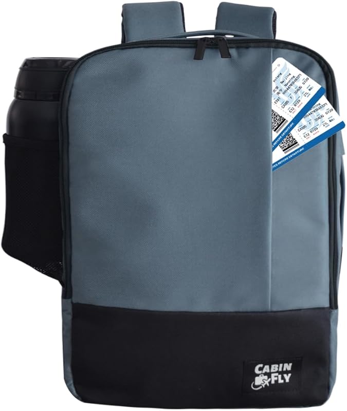 Blue Under-Seat Backpack for Air Canada, WestJet & Flair Airlines (16x