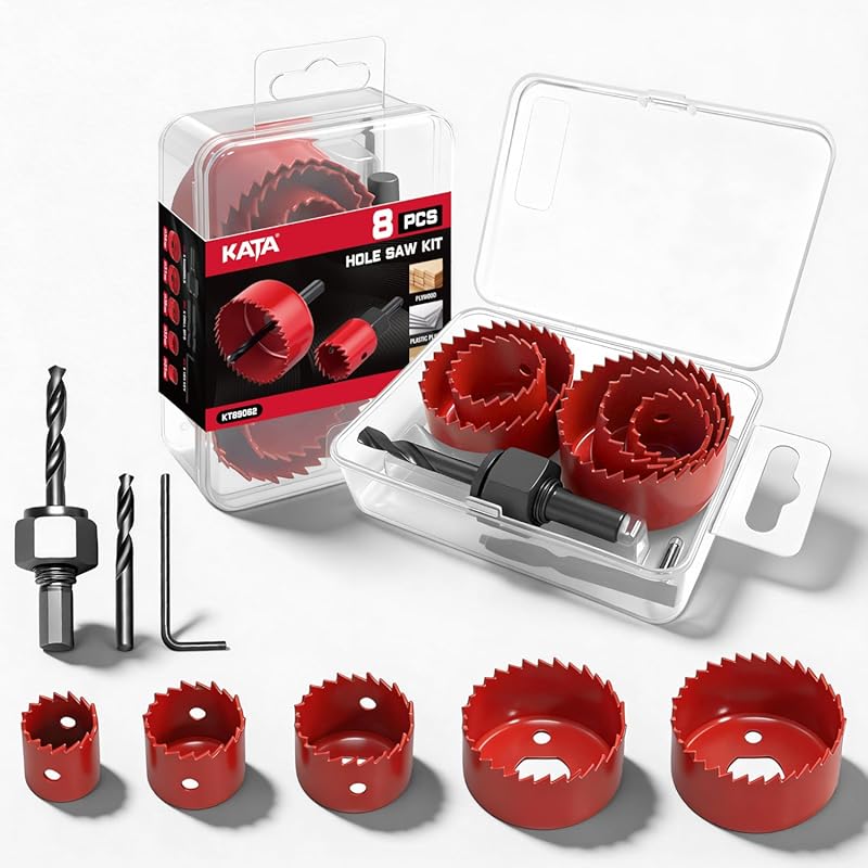 KATA 8PCS Hole Saw Set 1