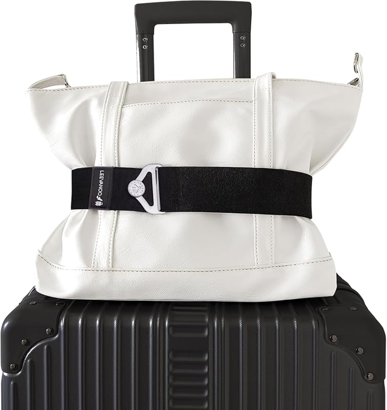 Adjustable 2-in-1 Luggage Strap Over Handle for Carry-On & Add-a-Bag,