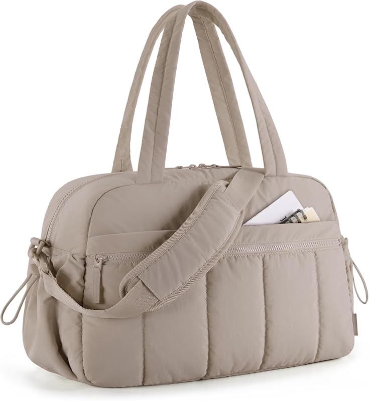 BAGSMART Gym Bag with Wet Pocket, Lightweight Water-Resistant Carry-On