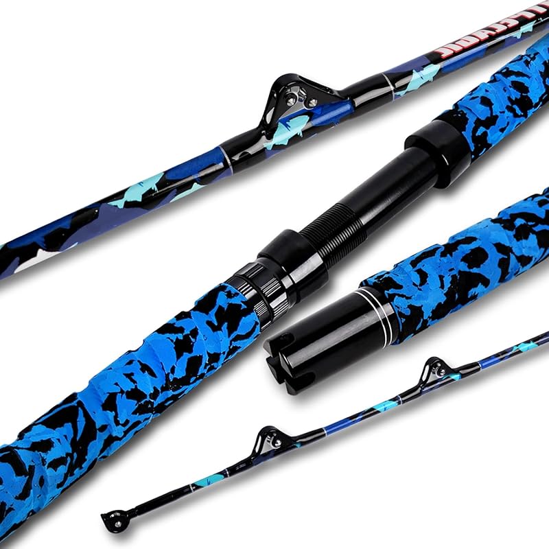 Fiblink Saltwater Camo Trolling Rod
