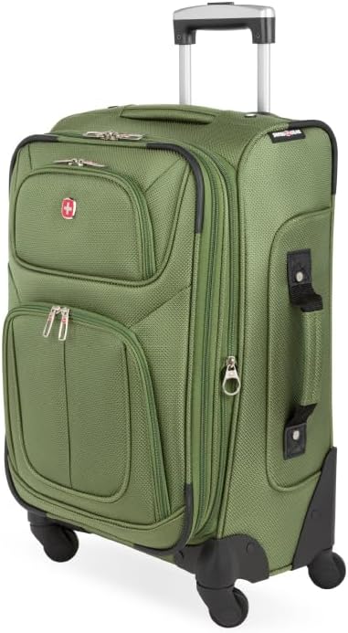 SWISSGEAR Sion Expandable Carry-On Luggage, Lightweight Softside Spinn