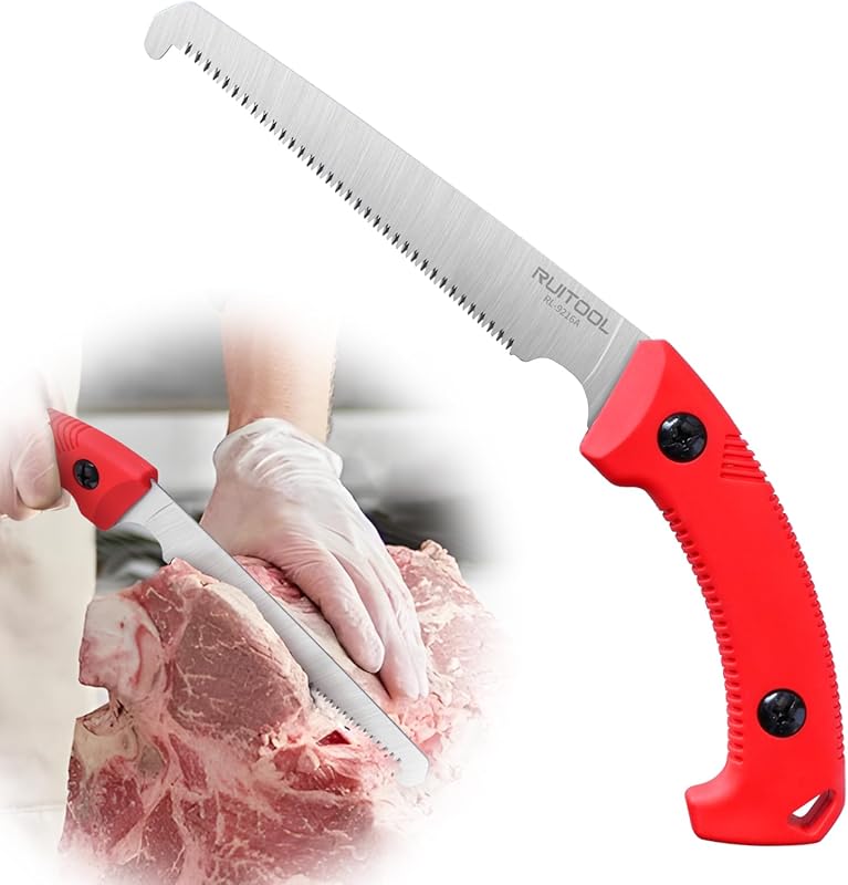 High Carbon Steel Meat Saw for Hunting & Butchering