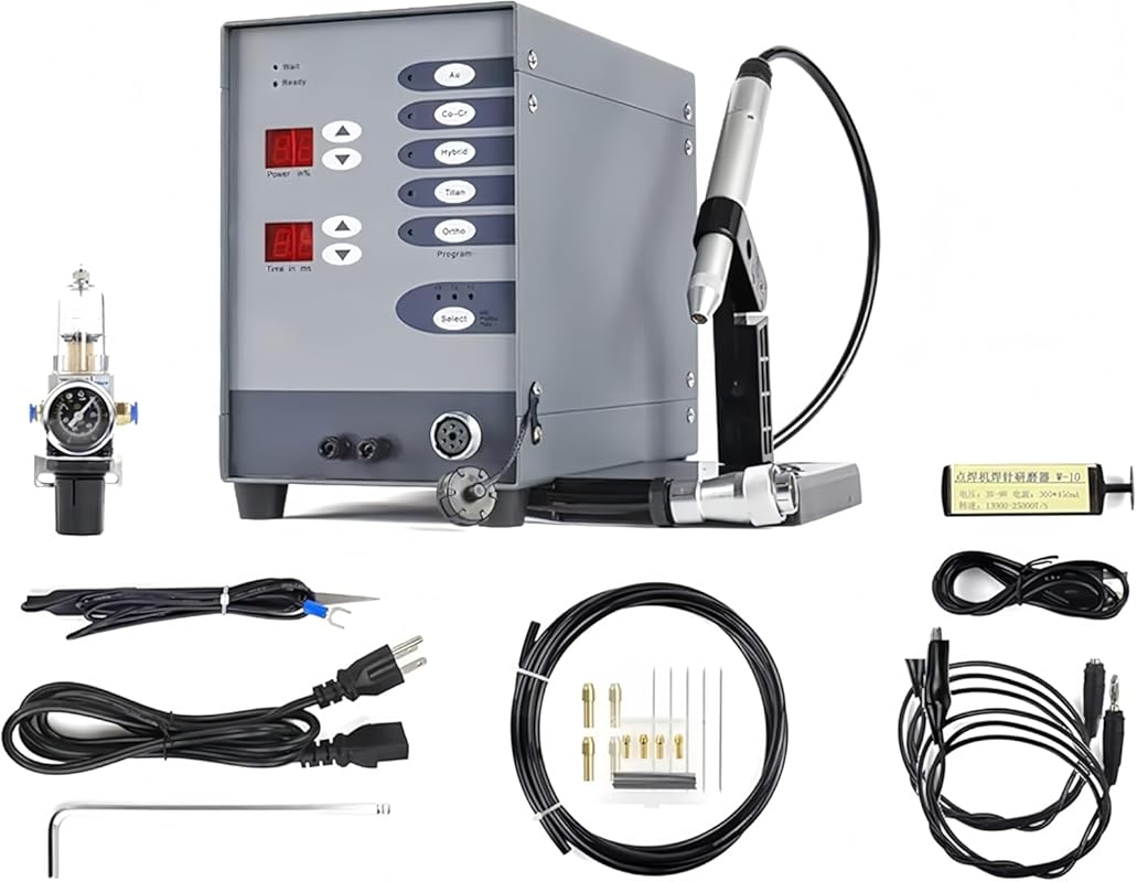Handheld Pulse Arc CNC Spot Welder 110V 60Hz for Jewelry, Dental & Met