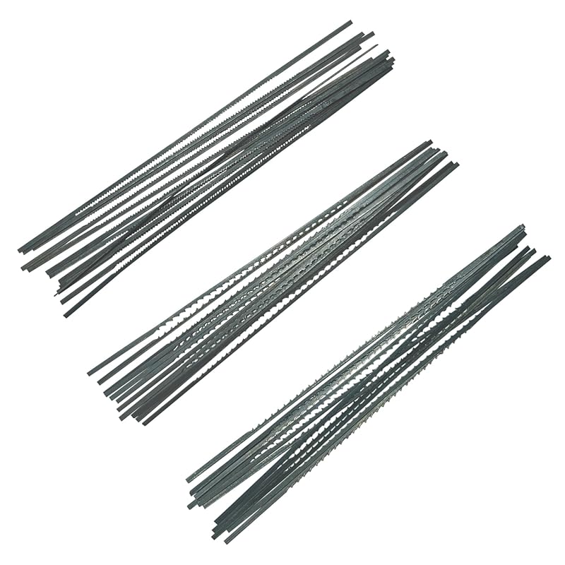 FOXBC 36-Pack Scroll Saw Blades with Plain Ends, Replacement for Olson