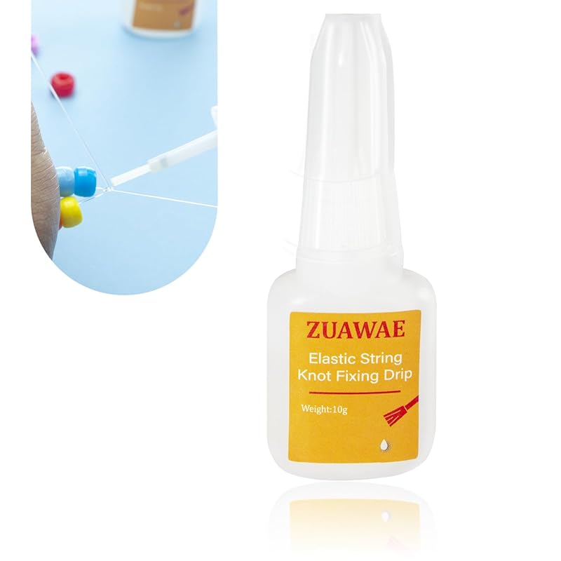 Jewelry Glue for Elastic String and Rhinestones - Clear Craft Adhesive
