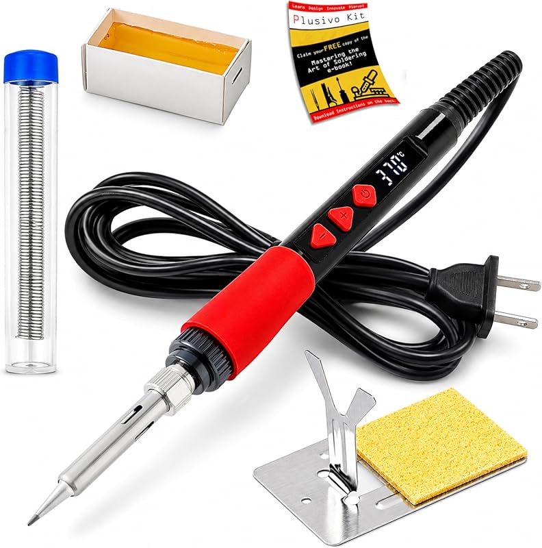 Plusivo 60W Digital Soldering Iron Kit