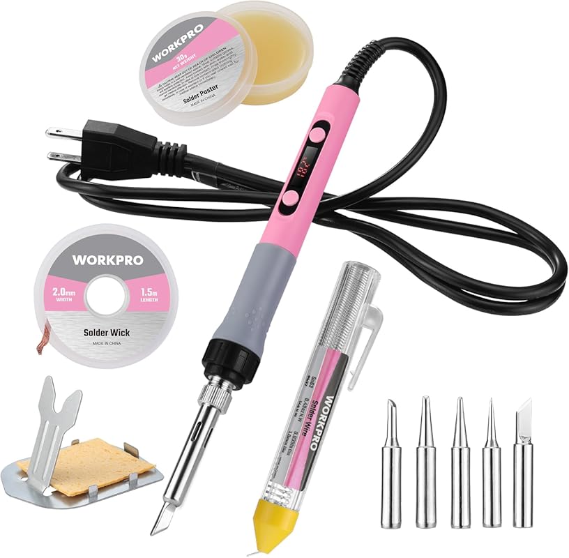 WORKPRO 90W Digital Soldering Iron Kit