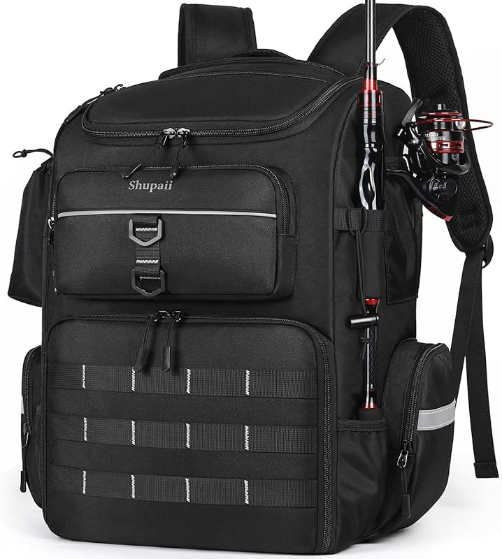 Large 45L Fishing Backpack